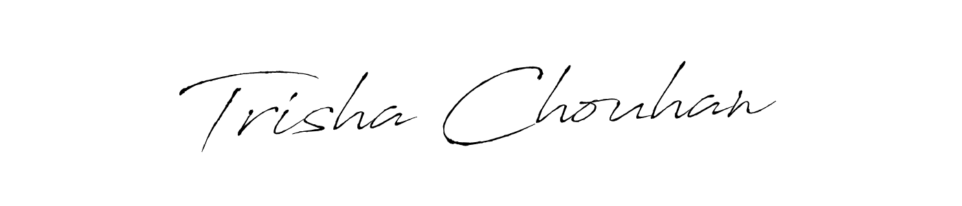 Also we have Trisha Chouhan name is the best signature style. Create professional handwritten signature collection using Antro_Vectra autograph style. Trisha Chouhan signature style 6 images and pictures png