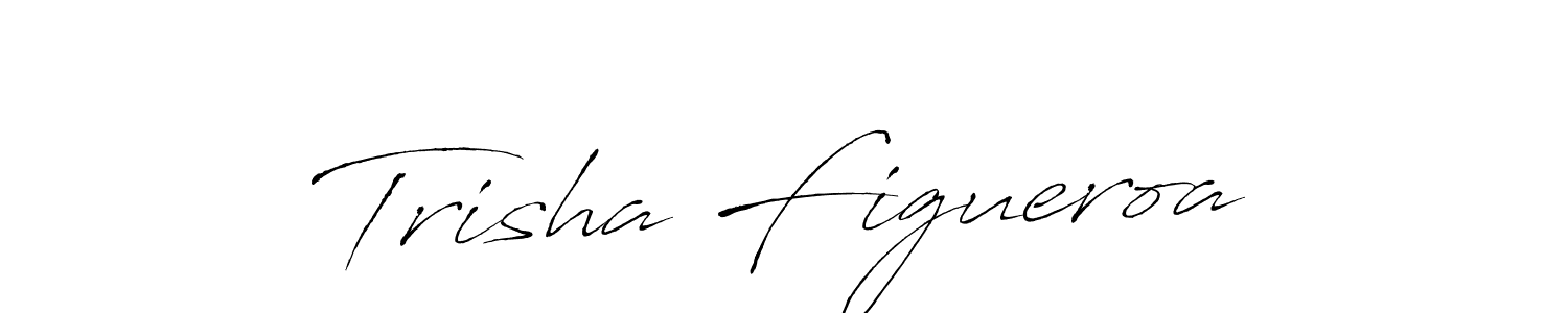 The best way (Antro_Vectra) to make a short signature is to pick only two or three words in your name. The name Trisha Figueroa include a total of six letters. For converting this name. Trisha Figueroa signature style 6 images and pictures png