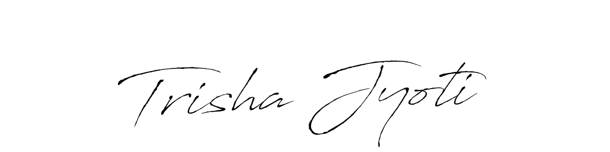 Antro_Vectra is a professional signature style that is perfect for those who want to add a touch of class to their signature. It is also a great choice for those who want to make their signature more unique. Get Trisha Jyoti name to fancy signature for free. Trisha Jyoti signature style 6 images and pictures png