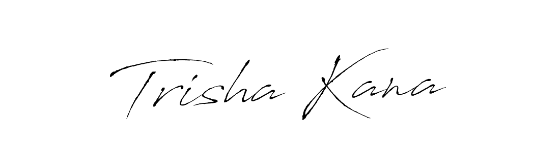 Also You can easily find your signature by using the search form. We will create Trisha Kana name handwritten signature images for you free of cost using Antro_Vectra sign style. Trisha Kana signature style 6 images and pictures png