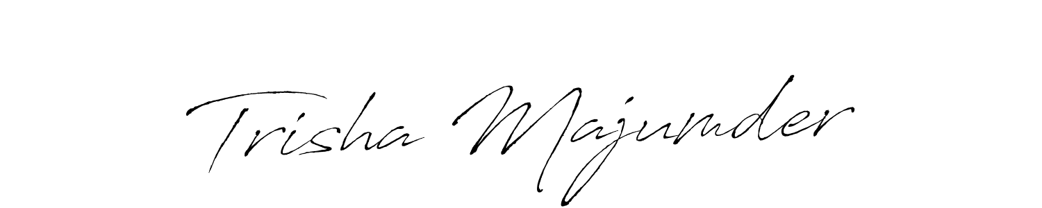 Use a signature maker to create a handwritten signature online. With this signature software, you can design (Antro_Vectra) your own signature for name Trisha Majumder. Trisha Majumder signature style 6 images and pictures png