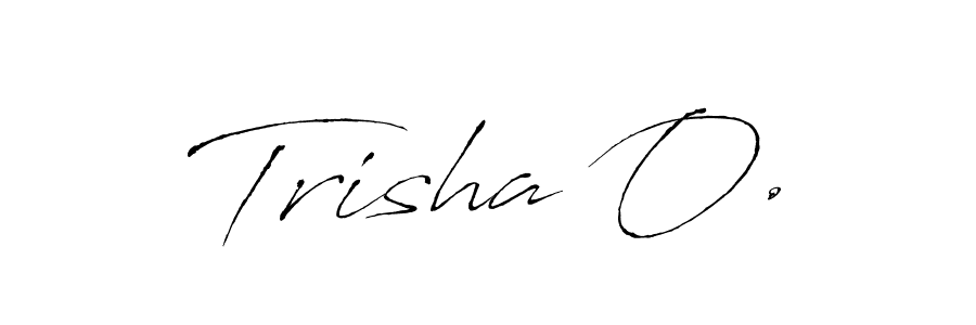 Best and Professional Signature Style for Trisha O.. Antro_Vectra Best Signature Style Collection. Trisha O. signature style 6 images and pictures png