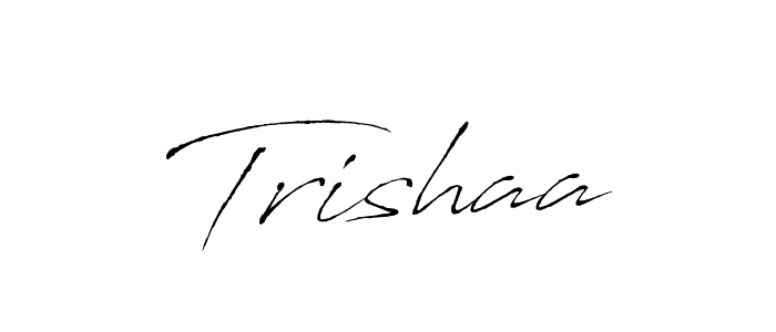 Similarly Antro_Vectra is the best handwritten signature design. Signature creator online .You can use it as an online autograph creator for name Trishaa. Trishaa signature style 6 images and pictures png