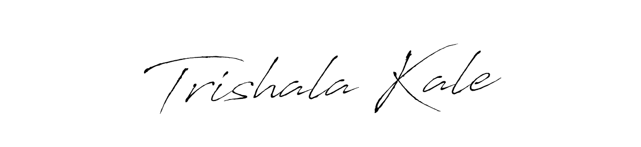 Also we have Trishala Kale name is the best signature style. Create professional handwritten signature collection using Antro_Vectra autograph style. Trishala Kale signature style 6 images and pictures png