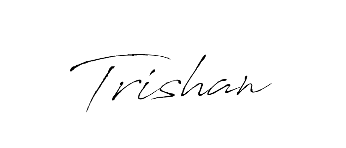 Trishan stylish signature style. Best Handwritten Sign (Antro_Vectra) for my name. Handwritten Signature Collection Ideas for my name Trishan. Trishan signature style 6 images and pictures png