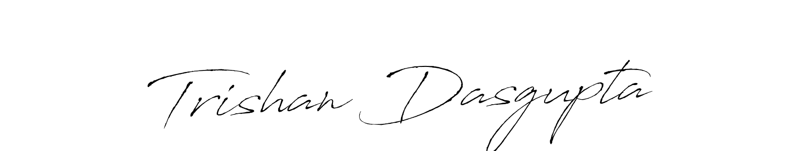 Trishan Dasgupta stylish signature style. Best Handwritten Sign (Antro_Vectra) for my name. Handwritten Signature Collection Ideas for my name Trishan Dasgupta. Trishan Dasgupta signature style 6 images and pictures png