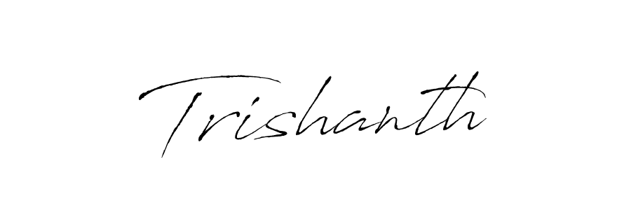 if you are searching for the best signature style for your name Trishanth. so please give up your signature search. here we have designed multiple signature styles  using Antro_Vectra. Trishanth signature style 6 images and pictures png