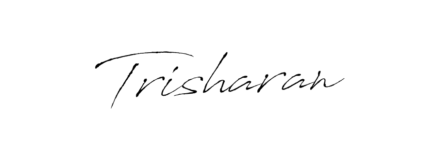 Use a signature maker to create a handwritten signature online. With this signature software, you can design (Antro_Vectra) your own signature for name Trisharan. Trisharan signature style 6 images and pictures png