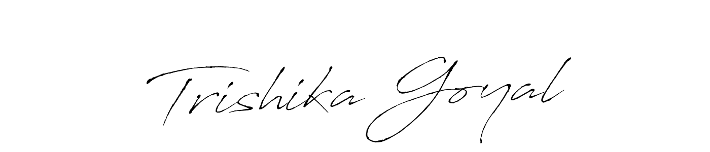 Make a beautiful signature design for name Trishika Goyal. Use this online signature maker to create a handwritten signature for free. Trishika Goyal signature style 6 images and pictures png