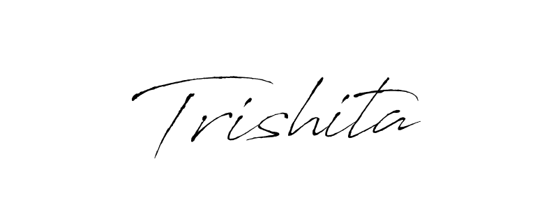 You should practise on your own different ways (Antro_Vectra) to write your name (Trishita) in signature. don't let someone else do it for you. Trishita signature style 6 images and pictures png