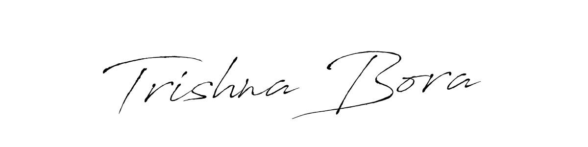 Also we have Trishna Bora name is the best signature style. Create professional handwritten signature collection using Antro_Vectra autograph style. Trishna Bora signature style 6 images and pictures png