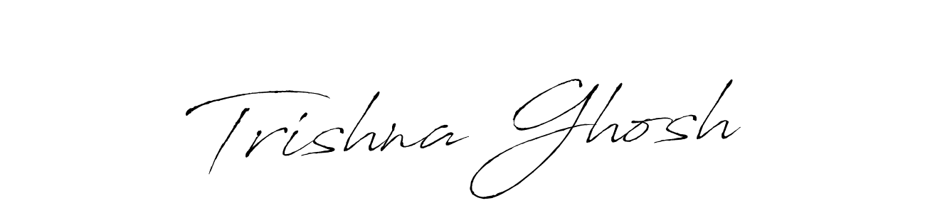 Make a beautiful signature design for name Trishna Ghosh. Use this online signature maker to create a handwritten signature for free. Trishna Ghosh signature style 6 images and pictures png