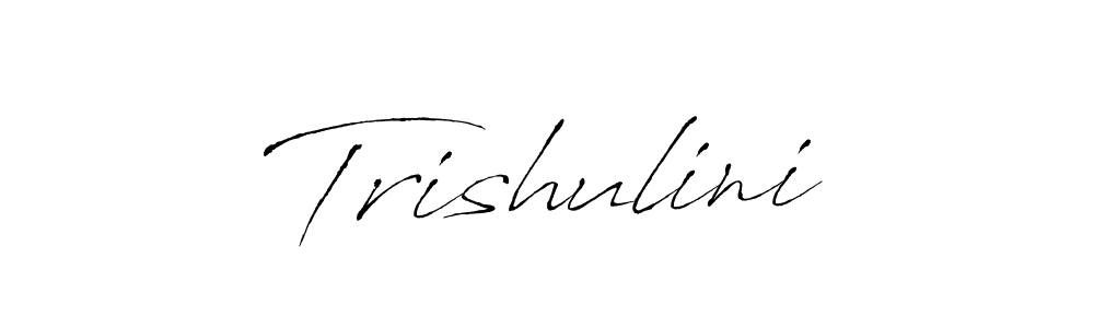 Antro_Vectra is a professional signature style that is perfect for those who want to add a touch of class to their signature. It is also a great choice for those who want to make their signature more unique. Get Trishulini name to fancy signature for free. Trishulini signature style 6 images and pictures png