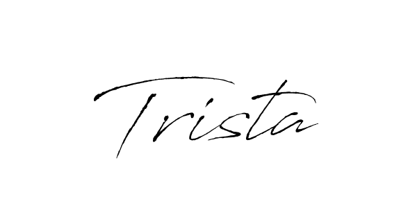 How to make Trista signature? Antro_Vectra is a professional autograph style. Create handwritten signature for Trista name. Trista signature style 6 images and pictures png