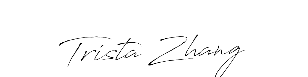 Also You can easily find your signature by using the search form. We will create Trista Zhang name handwritten signature images for you free of cost using Antro_Vectra sign style. Trista Zhang signature style 6 images and pictures png