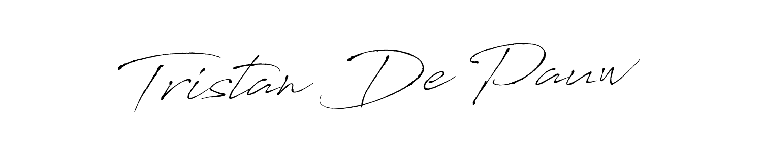 This is the best signature style for the Tristan De Pauw name. Also you like these signature font (Antro_Vectra). Mix name signature. Tristan De Pauw signature style 6 images and pictures png