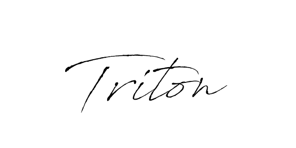 Make a beautiful signature design for name Triton. Use this online signature maker to create a handwritten signature for free. Triton signature style 6 images and pictures png