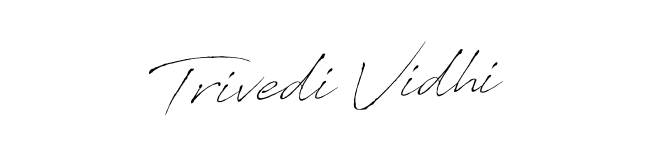 if you are searching for the best signature style for your name Trivedi Vidhi. so please give up your signature search. here we have designed multiple signature styles  using Antro_Vectra. Trivedi Vidhi signature style 6 images and pictures png