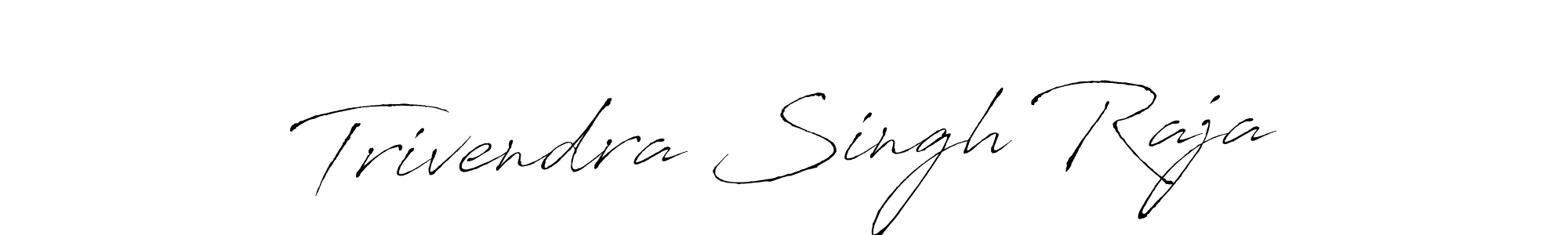 Similarly Antro_Vectra is the best handwritten signature design. Signature creator online .You can use it as an online autograph creator for name Trivendra Singh Raja. Trivendra Singh Raja signature style 6 images and pictures png
