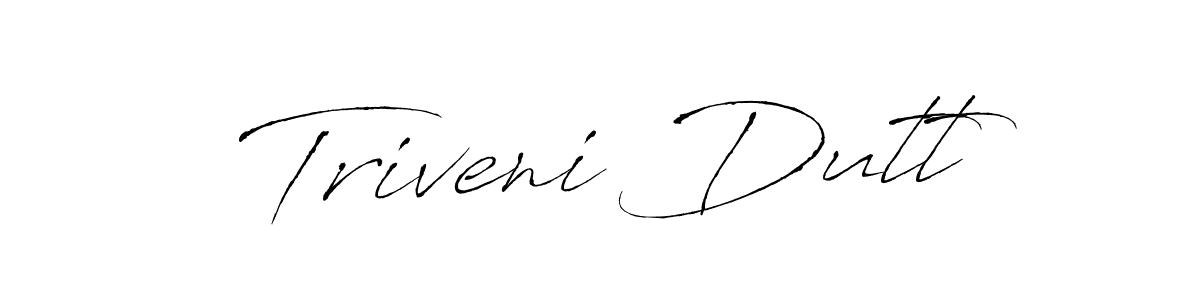 You can use this online signature creator to create a handwritten signature for the name Triveni Dutt. This is the best online autograph maker. Triveni Dutt signature style 6 images and pictures png