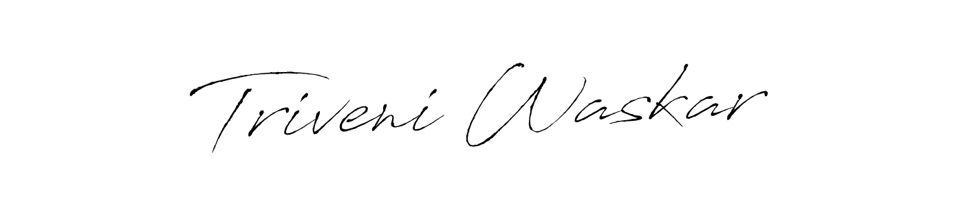 Use a signature maker to create a handwritten signature online. With this signature software, you can design (Antro_Vectra) your own signature for name Triveni Waskar. Triveni Waskar signature style 6 images and pictures png