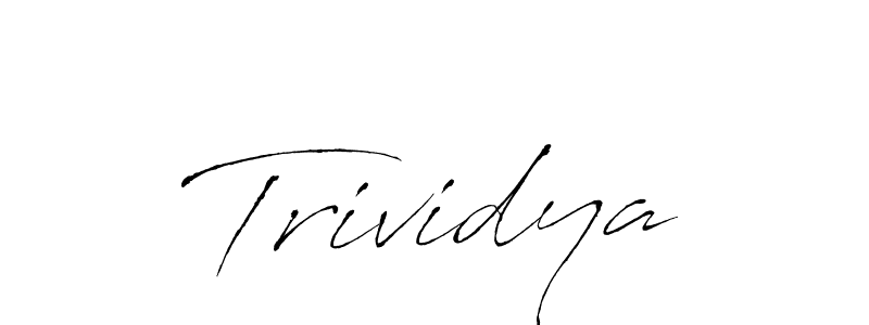 Once you've used our free online signature maker to create your best signature Antro_Vectra style, it's time to enjoy all of the benefits that Trividya name signing documents. Trividya signature style 6 images and pictures png