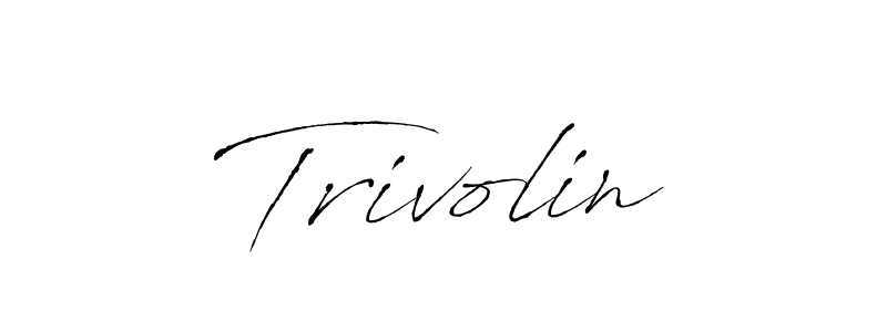 Also You can easily find your signature by using the search form. We will create Trivolin name handwritten signature images for you free of cost using Antro_Vectra sign style. Trivolin signature style 6 images and pictures png