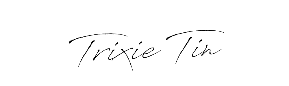 See photos of Trixie Tin official signature by Spectra . Check more albums & portfolios. Read reviews & check more about Antro_Vectra font. Trixie Tin signature style 6 images and pictures png