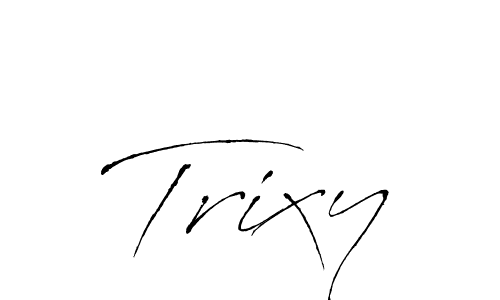 Also we have Trixy name is the best signature style. Create professional handwritten signature collection using Antro_Vectra autograph style. Trixy signature style 6 images and pictures png
