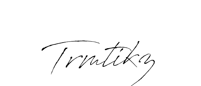 How to make Trmtikz name signature. Use Antro_Vectra style for creating short signs online. This is the latest handwritten sign. Trmtikz signature style 6 images and pictures png