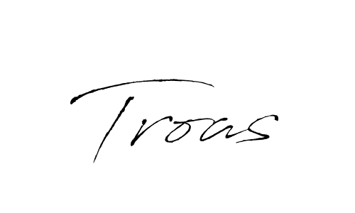 Make a beautiful signature design for name Troas. With this signature (Antro_Vectra) style, you can create a handwritten signature for free. Troas signature style 6 images and pictures png