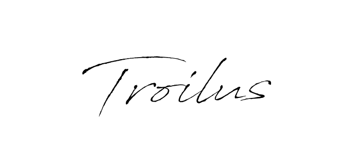 How to make Troilus signature? Antro_Vectra is a professional autograph style. Create handwritten signature for Troilus name. Troilus signature style 6 images and pictures png