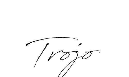 Make a beautiful signature design for name Trojo. Use this online signature maker to create a handwritten signature for free. Trojo signature style 6 images and pictures png