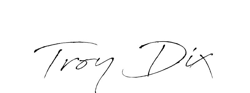 Also we have Troy Dix name is the best signature style. Create professional handwritten signature collection using Antro_Vectra autograph style. Troy Dix signature style 6 images and pictures png