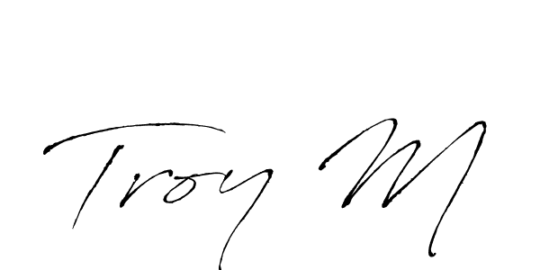 You can use this online signature creator to create a handwritten signature for the name Troy M. This is the best online autograph maker. Troy M signature style 6 images and pictures png