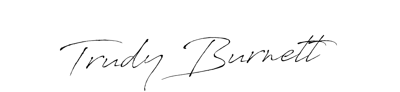 It looks lik you need a new signature style for name Trudy Burnett. Design unique handwritten (Antro_Vectra) signature with our free signature maker in just a few clicks. Trudy Burnett signature style 6 images and pictures png