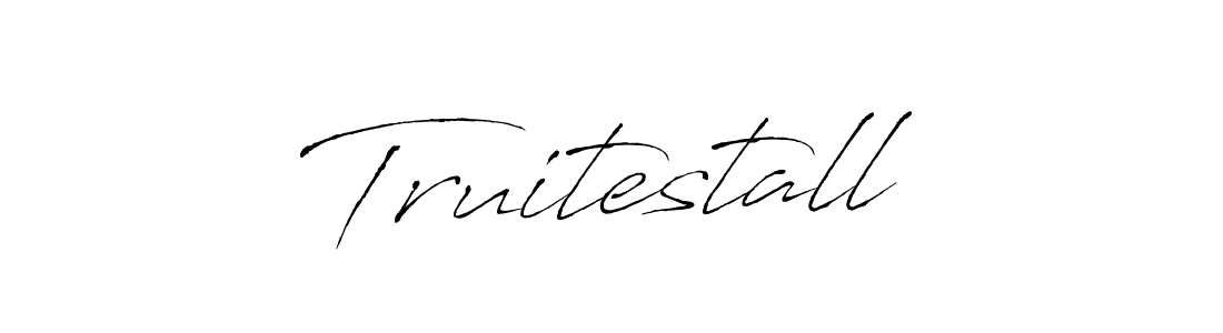 How to make Truitestall signature? Antro_Vectra is a professional autograph style. Create handwritten signature for Truitestall name. Truitestall signature style 6 images and pictures png