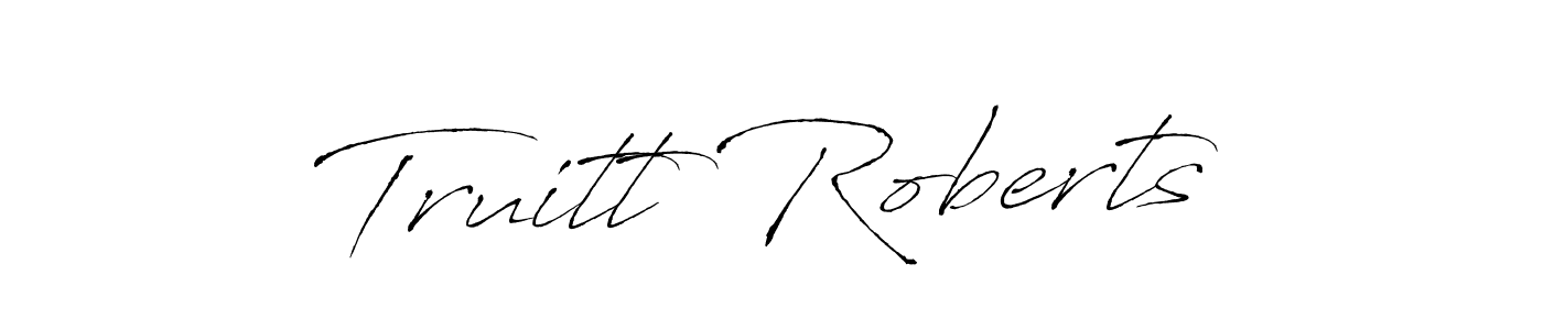 It looks lik you need a new signature style for name Truitt Roberts. Design unique handwritten (Antro_Vectra) signature with our free signature maker in just a few clicks. Truitt Roberts signature style 6 images and pictures png