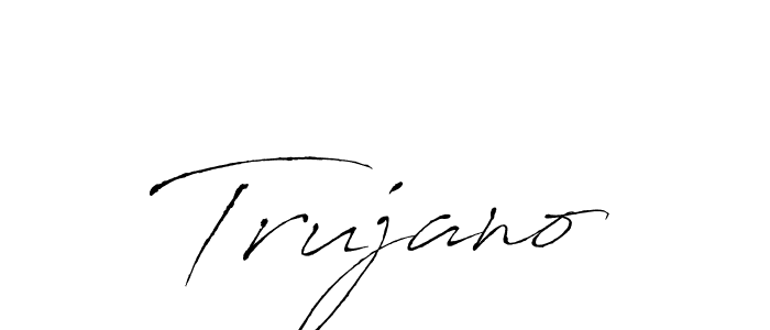 Similarly Antro_Vectra is the best handwritten signature design. Signature creator online .You can use it as an online autograph creator for name Trujano. Trujano signature style 6 images and pictures png