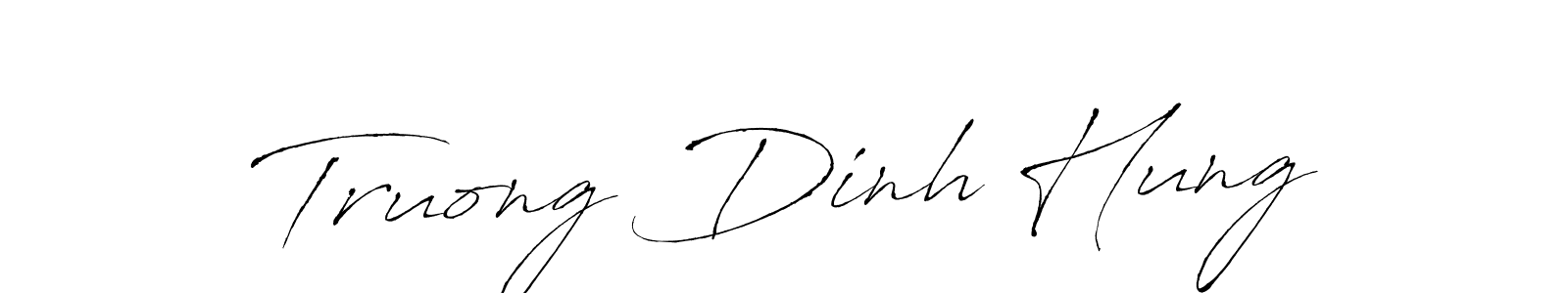 This is the best signature style for the Truong Dinh Hung name. Also you like these signature font (Antro_Vectra). Mix name signature. Truong Dinh Hung signature style 6 images and pictures png