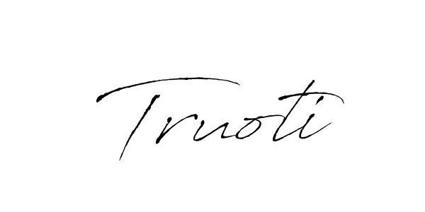Make a beautiful signature design for name Truoti. Use this online signature maker to create a handwritten signature for free. Truoti signature style 6 images and pictures png