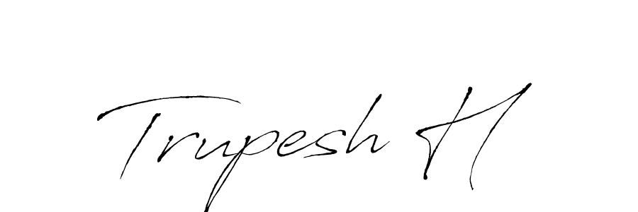 You can use this online signature creator to create a handwritten signature for the name Trupesh H. This is the best online autograph maker. Trupesh H signature style 6 images and pictures png