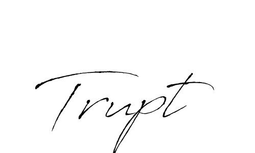 You can use this online signature creator to create a handwritten signature for the name Trupt. This is the best online autograph maker. Trupt signature style 6 images and pictures png