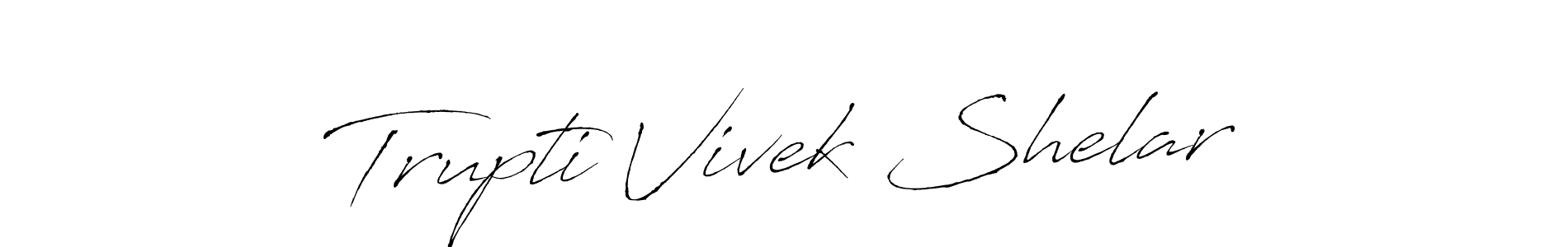 How to make Trupti Vivek Shelar signature? Antro_Vectra is a professional autograph style. Create handwritten signature for Trupti Vivek Shelar name. Trupti Vivek Shelar signature style 6 images and pictures png