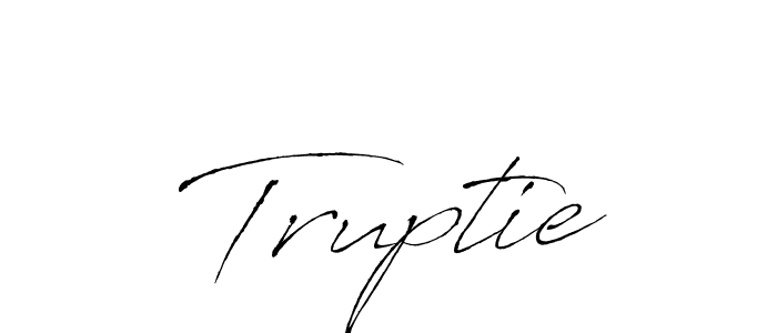 How to Draw Truptie signature style? Antro_Vectra is a latest design signature styles for name Truptie. Truptie signature style 6 images and pictures png