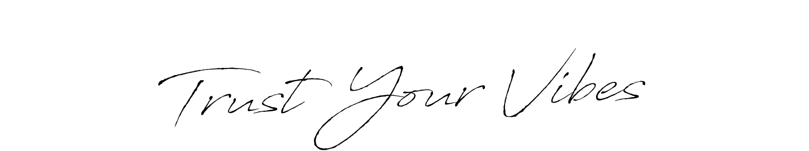 Make a beautiful signature design for name Trust Your Vibes. With this signature (Antro_Vectra) style, you can create a handwritten signature for free. Trust Your Vibes signature style 6 images and pictures png