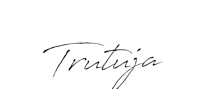 Make a short Trutuja signature style. Manage your documents anywhere anytime using Antro_Vectra. Create and add eSignatures, submit forms, share and send files easily. Trutuja signature style 6 images and pictures png