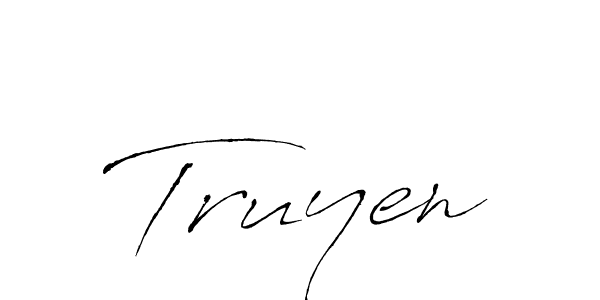 It looks lik you need a new signature style for name Truyen. Design unique handwritten (Antro_Vectra) signature with our free signature maker in just a few clicks. Truyen signature style 6 images and pictures png