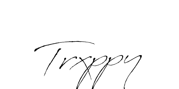 Also You can easily find your signature by using the search form. We will create Trxppy name handwritten signature images for you free of cost using Antro_Vectra sign style. Trxppy signature style 6 images and pictures png
