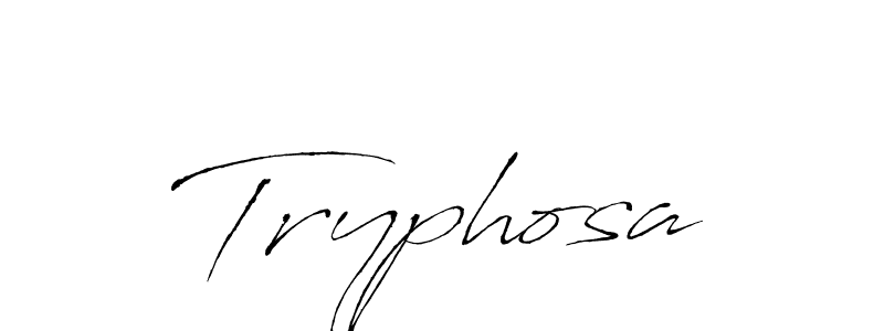 This is the best signature style for the Tryphosa name. Also you like these signature font (Antro_Vectra). Mix name signature. Tryphosa signature style 6 images and pictures png